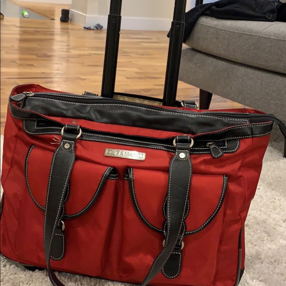 Clark & Mayfield Marquam Rolling Laptop Tote